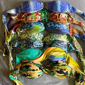 Bandeau bikini tops from Brazil, s/m